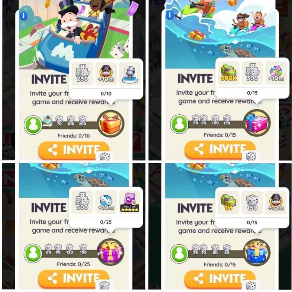 Full Invite Bar Top-Up (65 Invites)